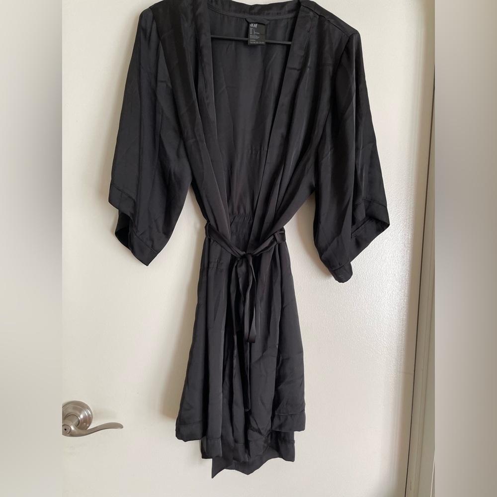Satin Robe - H&M
